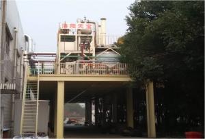 江陰申隆包裝材料有限公司，兩套小型復(fù)合溶劑回收設(shè)備對(duì)接4臺(tái)復(fù)合機(jī)